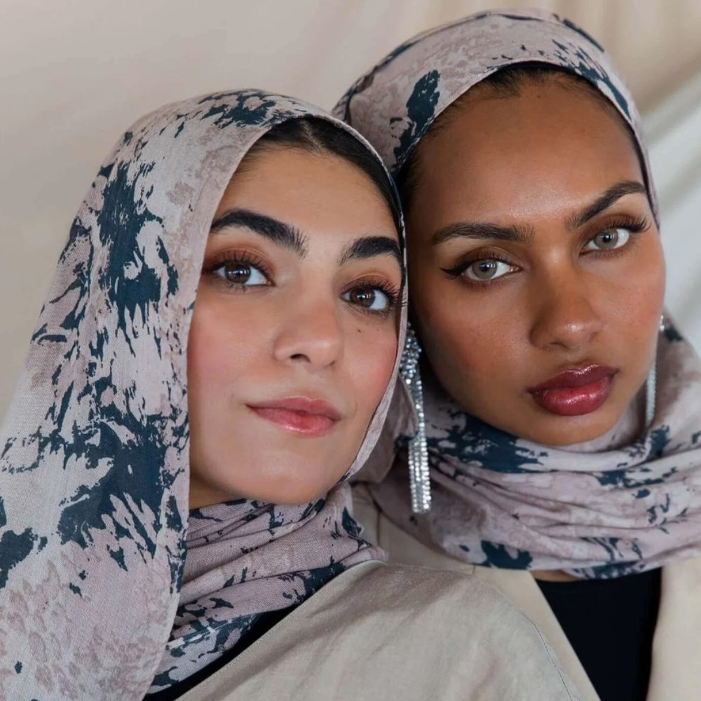 Vela Scarves Abstract Camo